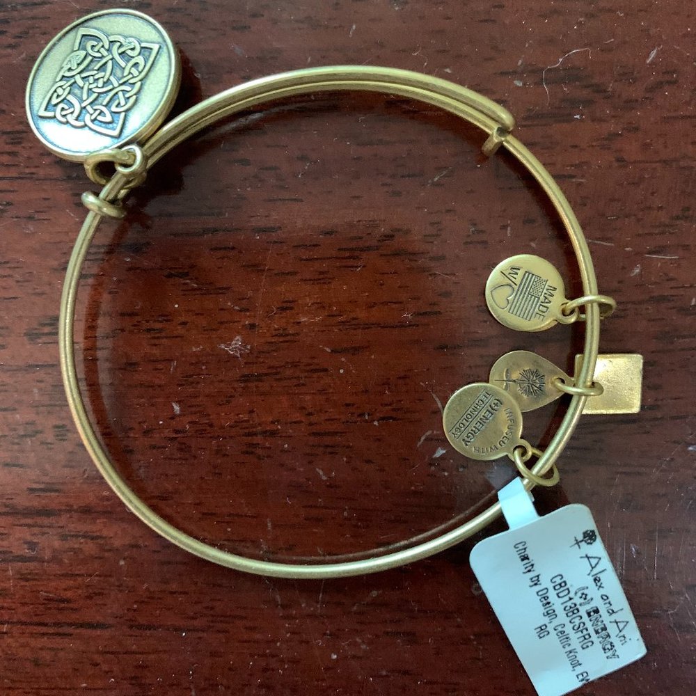 Gold Celtic Knot Bracelet Alex and Ani